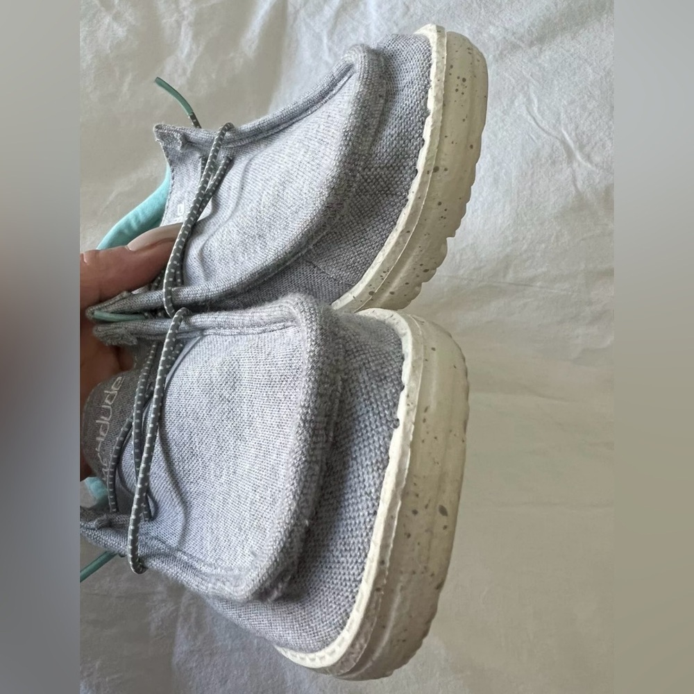 Hey Dude | Wally Youth Gray Casual Size US Youth 2-3 - Picture 4 of 9